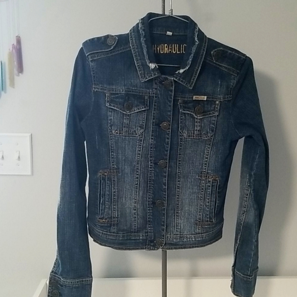 HYDRAULIC JEAN JACKET SIZE SMALL